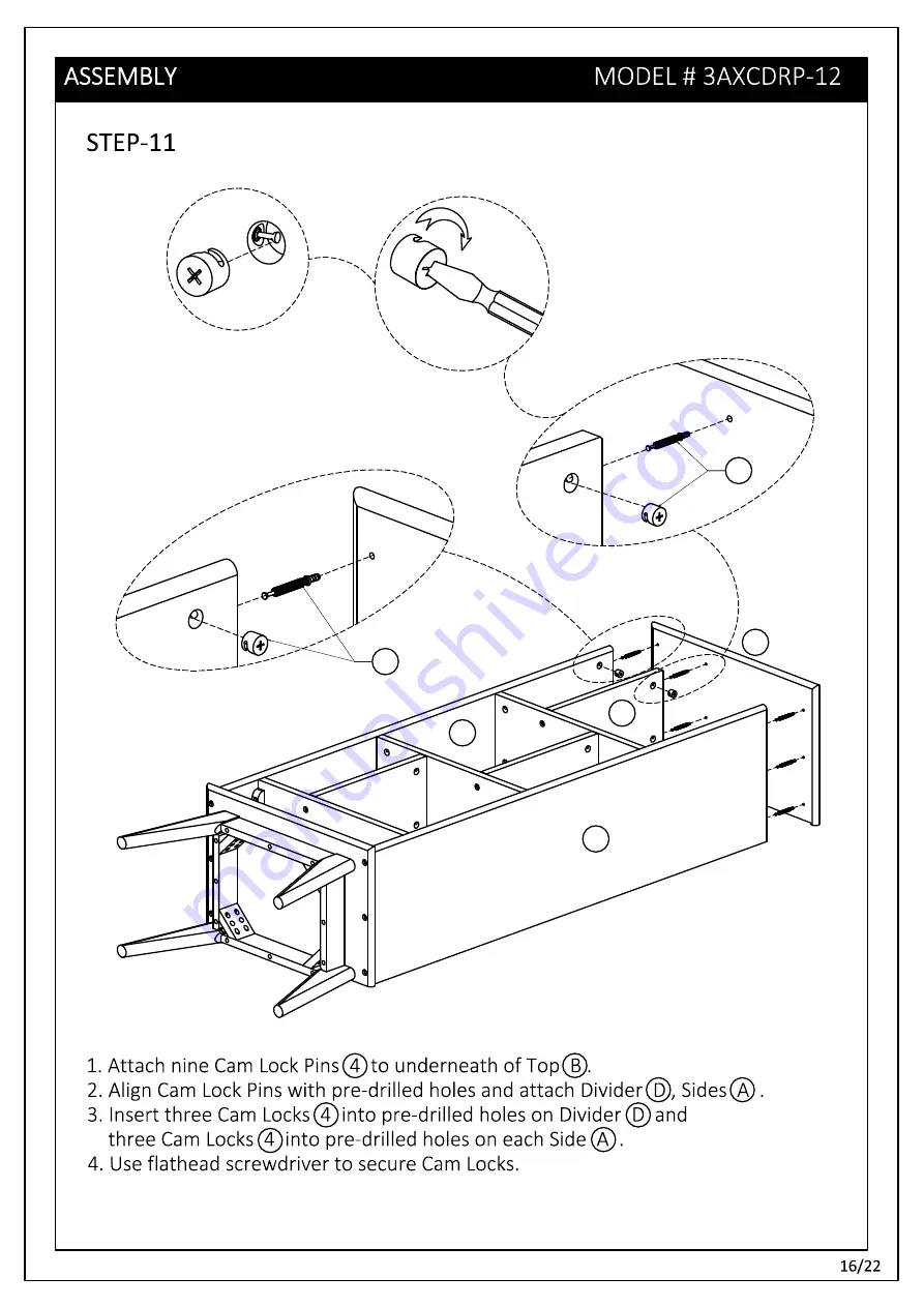 SIMPLIHOME Draper 3AXCDRP-12 Скачать руководство пользователя страница 16