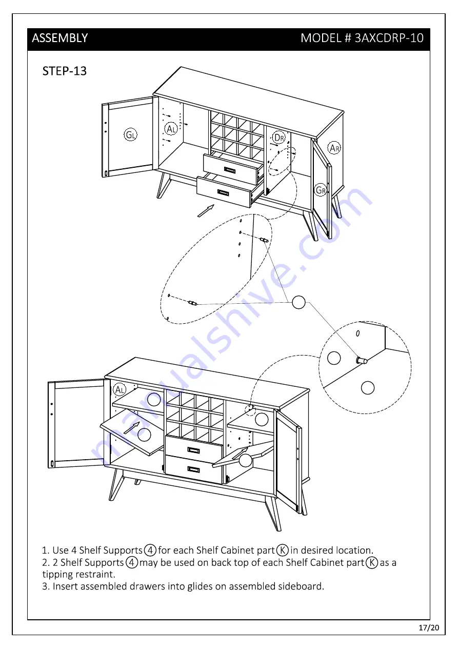 SIMPLIHOME WyndenHall brooklyn + max 3AXCDRP-10 Скачать руководство пользователя страница 17