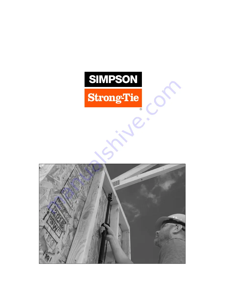 Simpson Strong-Tie Quik Stik Скачать руководство пользователя страница 1