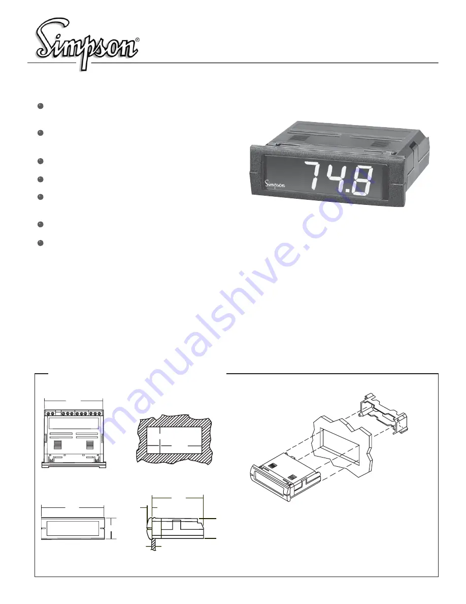 Simpson Mini-Max series Manual Download Page 1