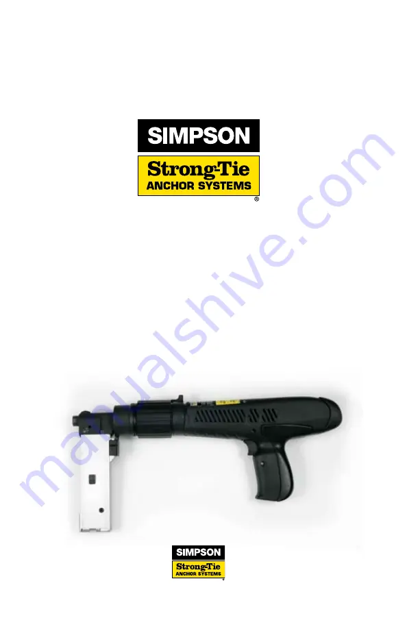 Simpson PTP-27ALMAGR Operator'S Manual Download Page 1