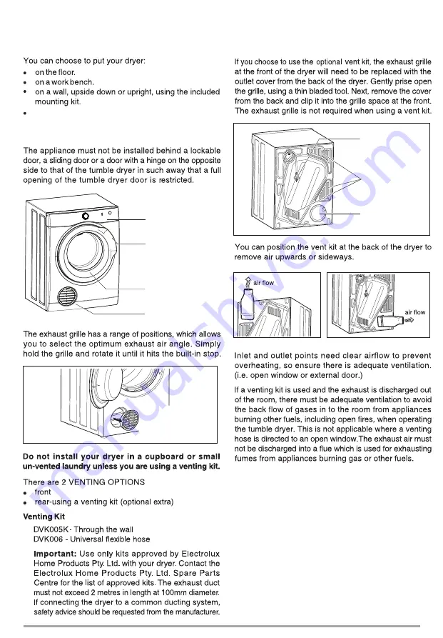 Simpson SDV556HQWA User Manual Download Page 5