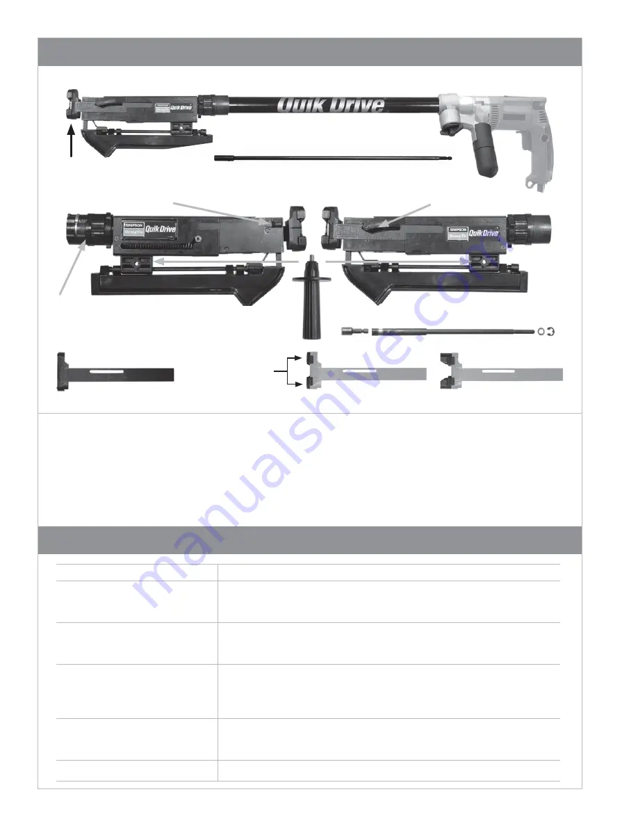 Simpson Strong-Tie QUIK DRIVE QDBGP300 Скачать руководство пользователя страница 2