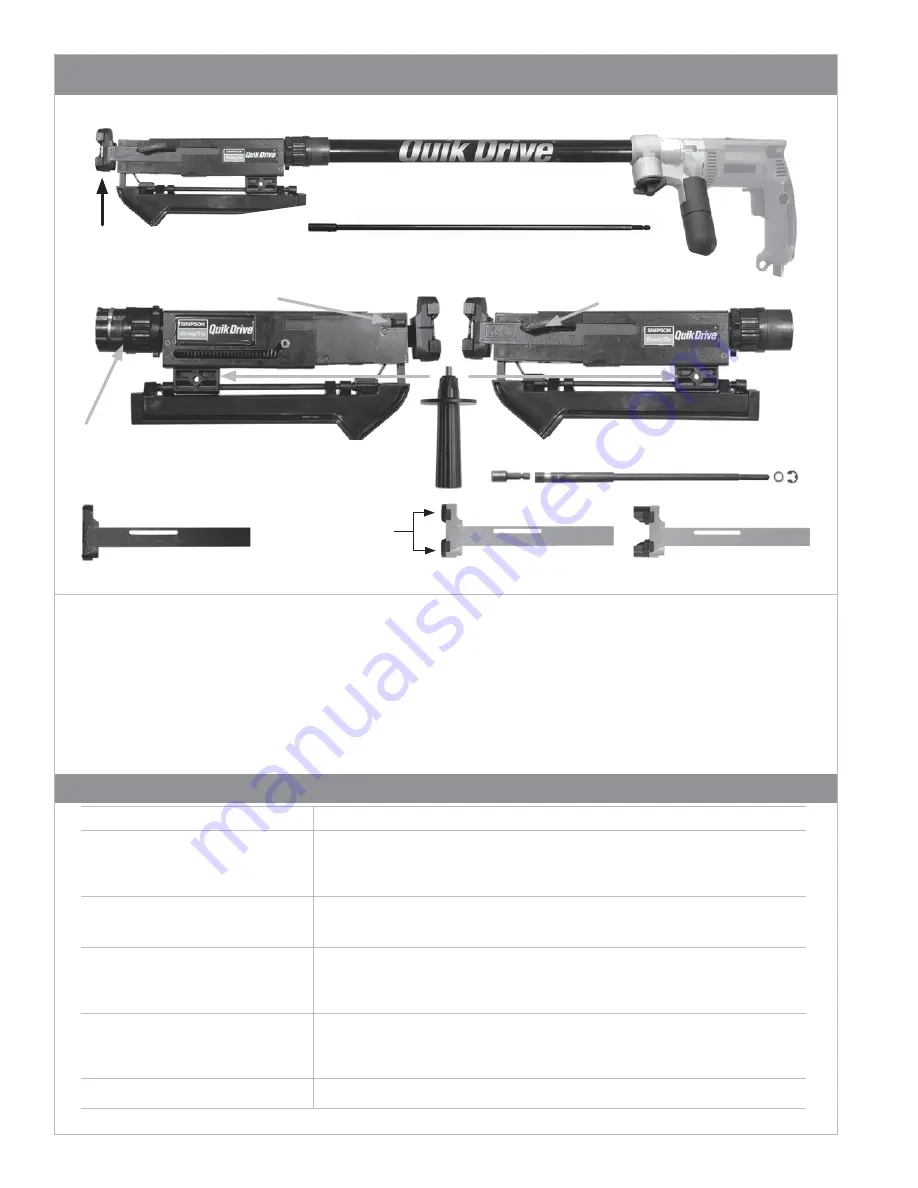 Simpson Strong-Tie QUIK DRIVE QDBGP300 Скачать руководство пользователя страница 6