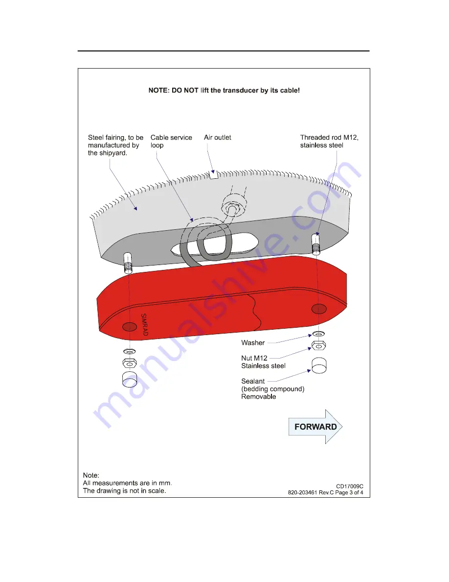 Simrad 50-200 COMBI C -  REV D Installation Manual Download Page 27