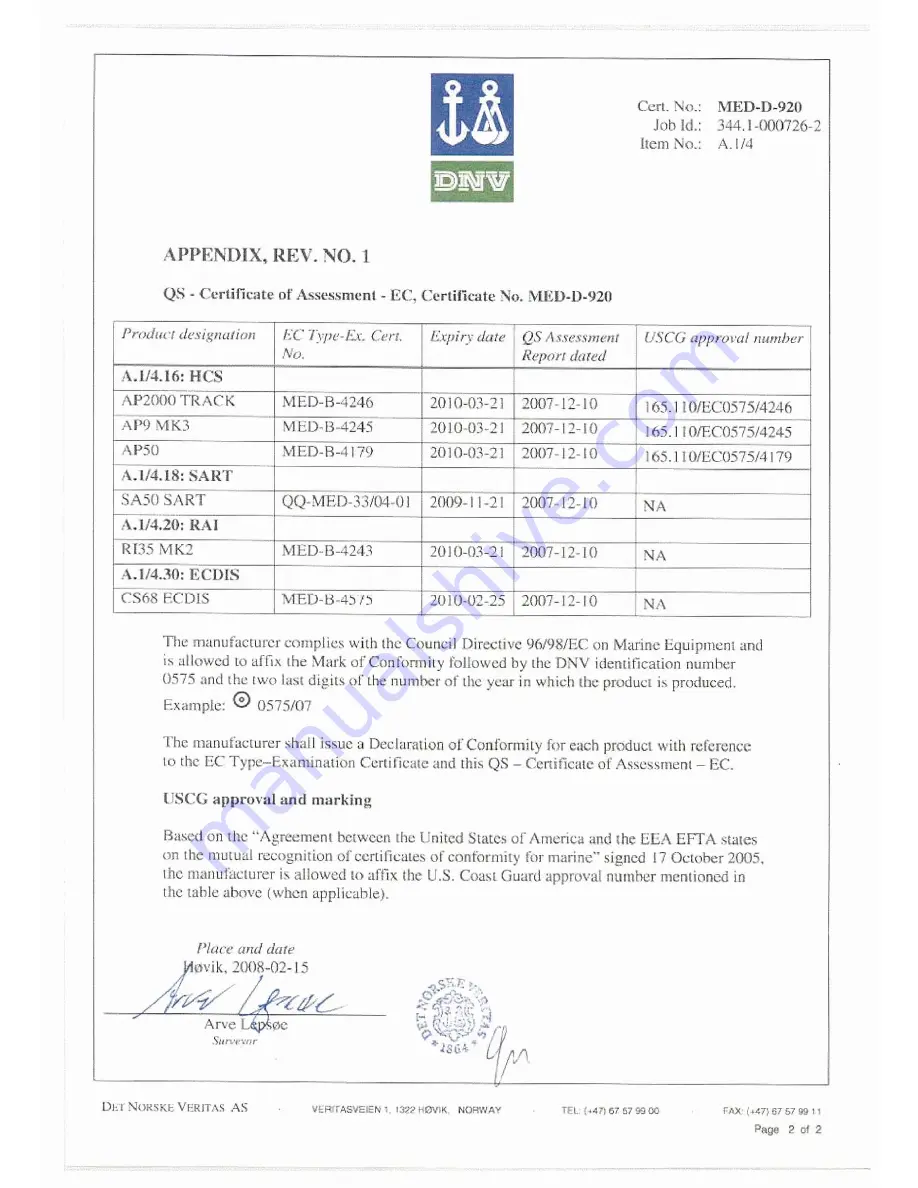 Simrad AP50 Installation Manual Download Page 135