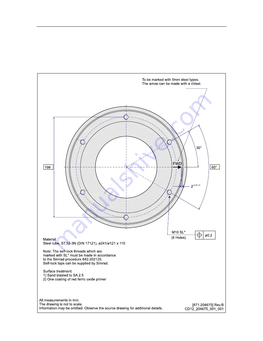 Simrad ES120-7C -  REV D Installation Manual Download Page 85