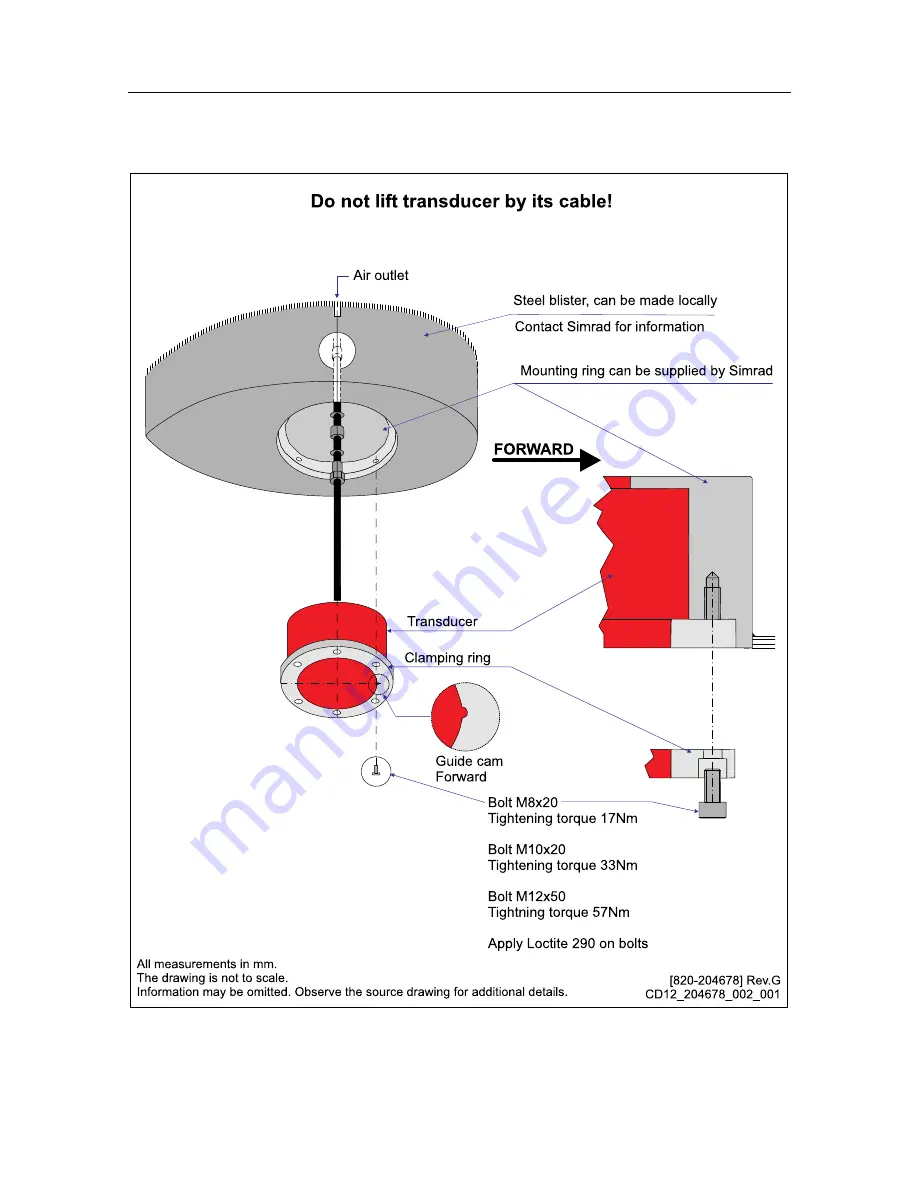 Simrad ES120-7C -  REV D Installation Manual Download Page 91