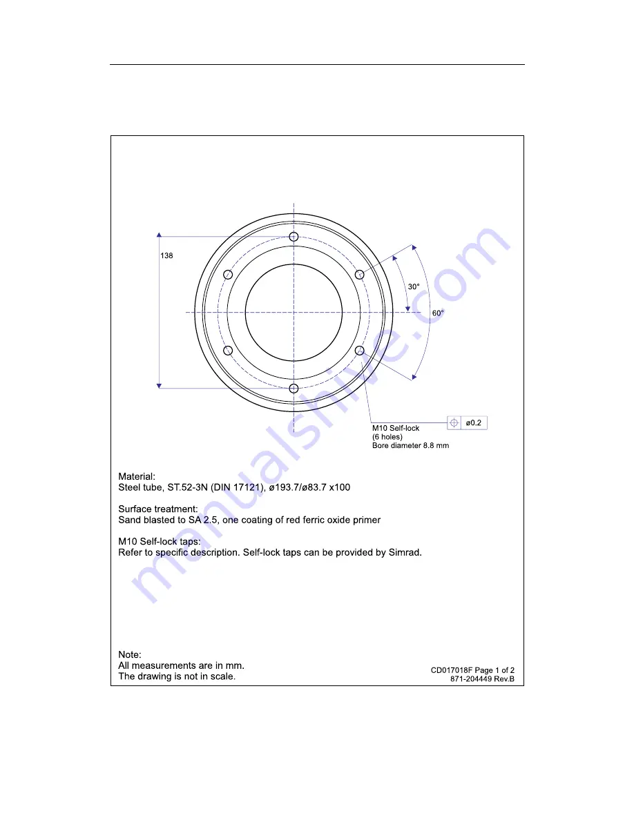 Simrad ES333-7C -  REV A Installation Manual Download Page 45