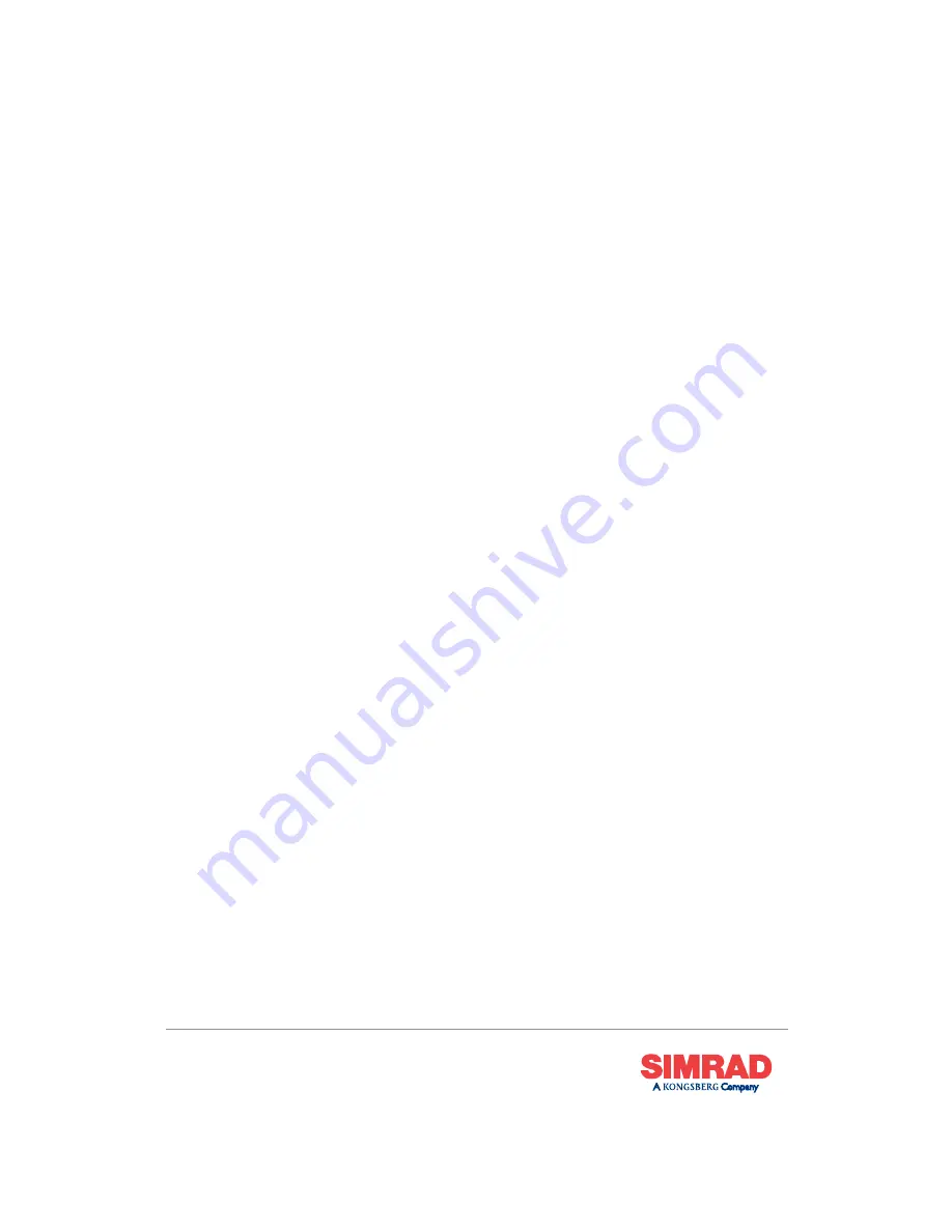 Simrad ES38-10 -  REV B Installation Manual Download Page 52