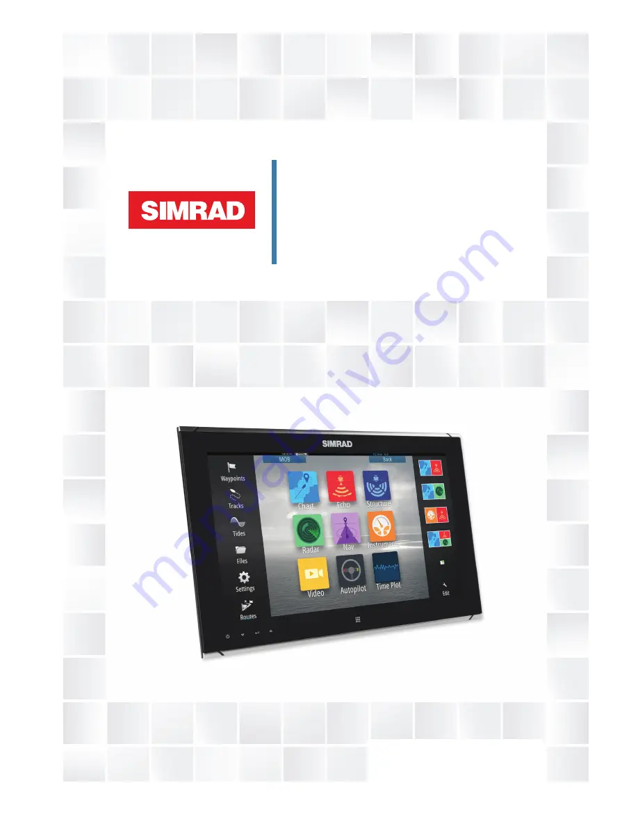 Simrad MO16-P Скачать руководство пользователя страница 1