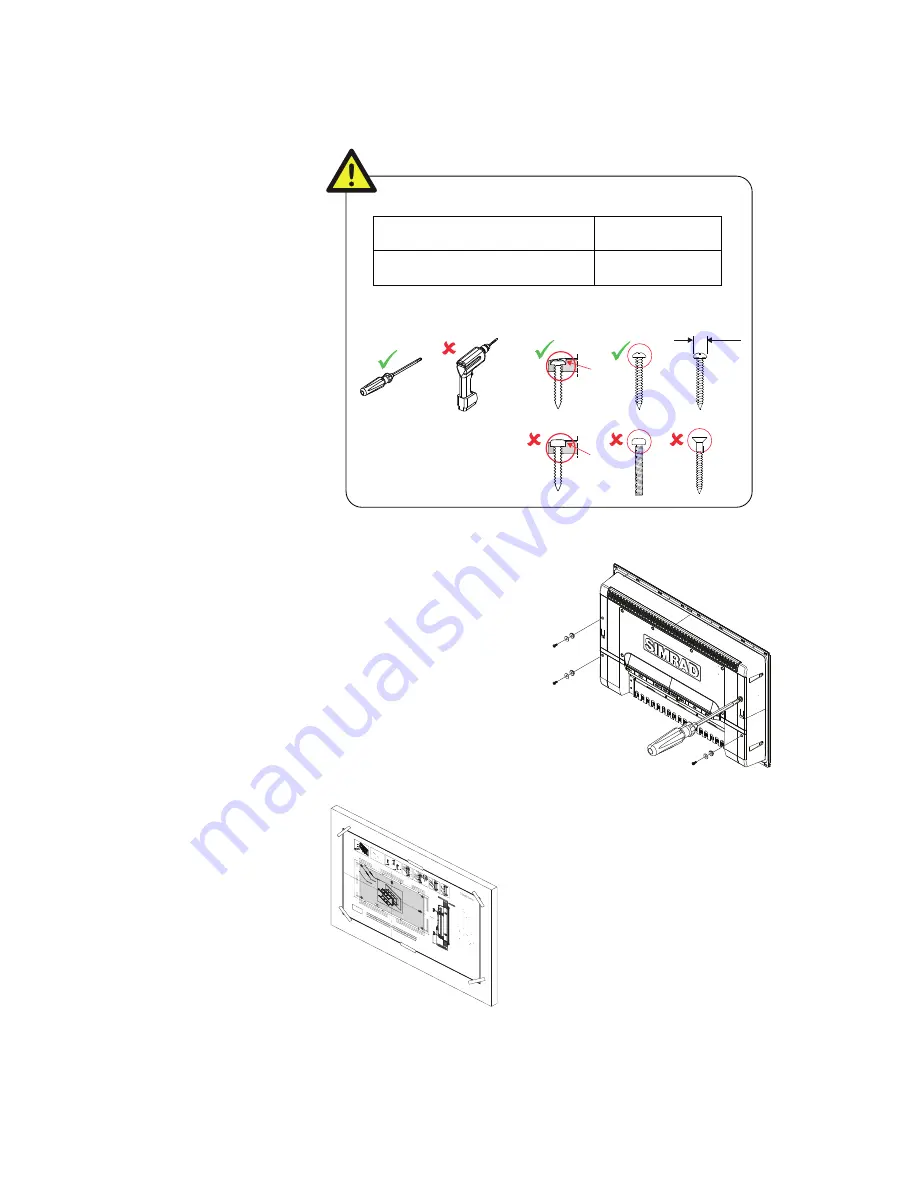 Simrad MO16-P User Manual Download Page 8