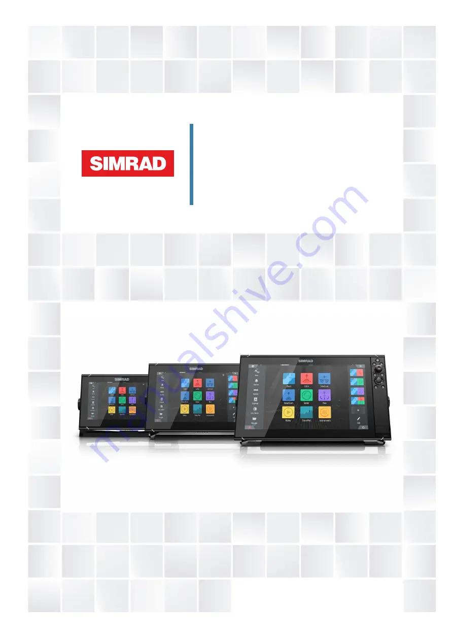 Simrad NSS evo3S Скачать руководство пользователя страница 1