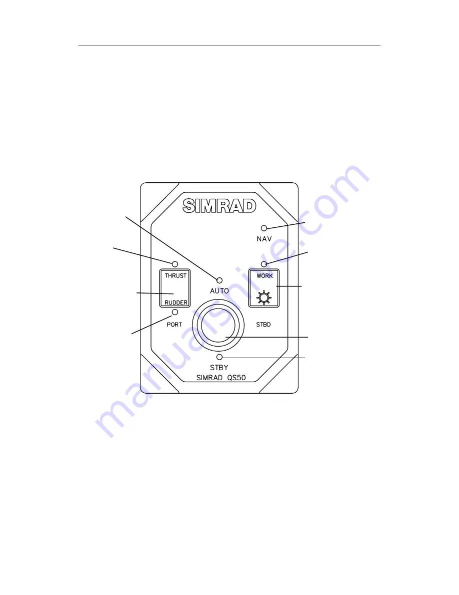 Simrad QS50 Quick Stick Manual Download Page 6