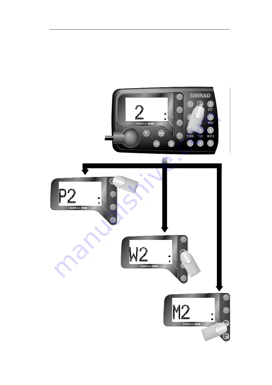 Simrad RD68 Instruction Manual Download Page 10