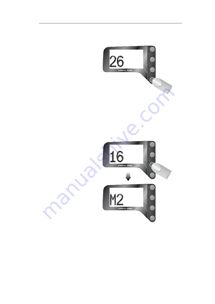 Simrad RD68 Instruction Manual Download Page 20