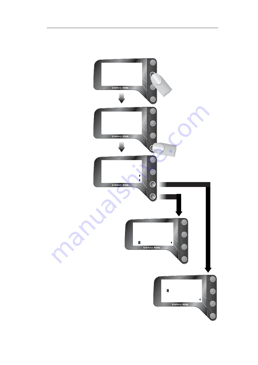 Simrad RD68 Instruction Manual Download Page 30