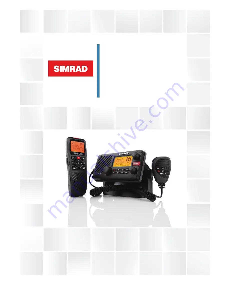 Simrad RS35 VHF HS35 Installation Instructions Manual Download Page 1