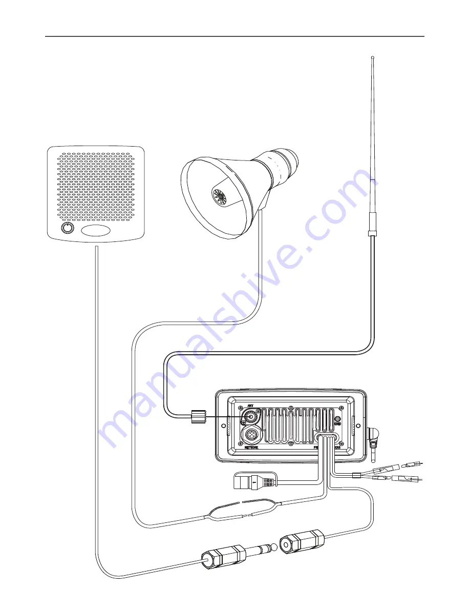 Simrad RS35 VHF HS35 Installation Instructions Manual Download Page 16