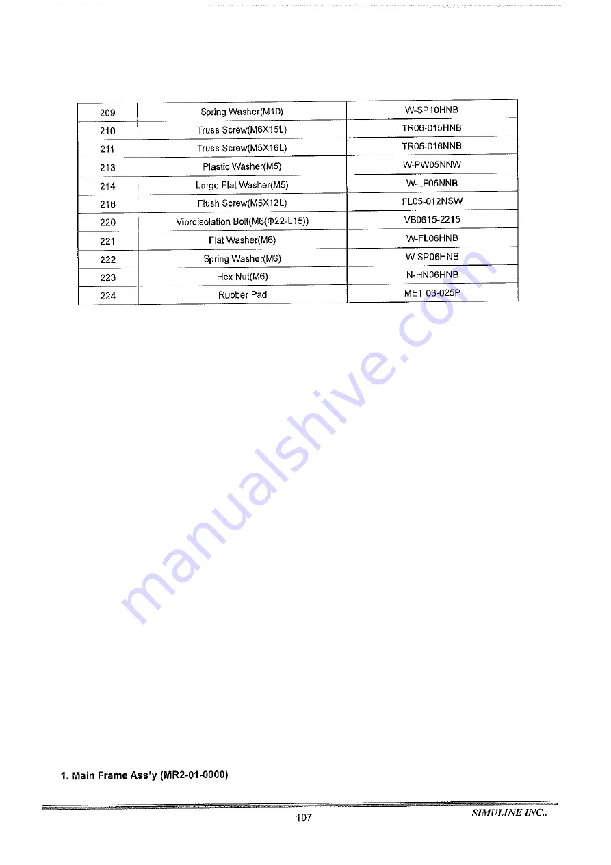 Simuline Mini Rider 2 User Manual Download Page 108