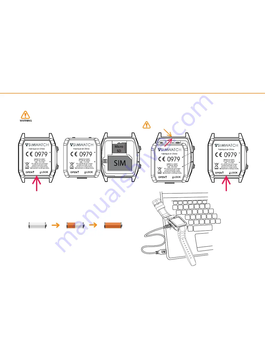 SIMWATCH SSW01 Quick Starter Manual Download Page 4