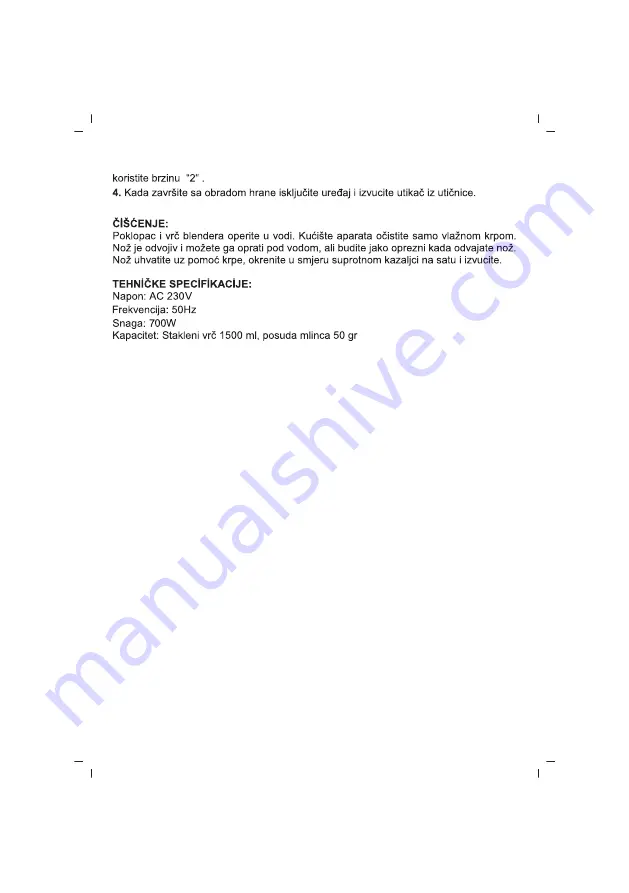 Sinbo SHB 3053 Instruction Manual Download Page 36