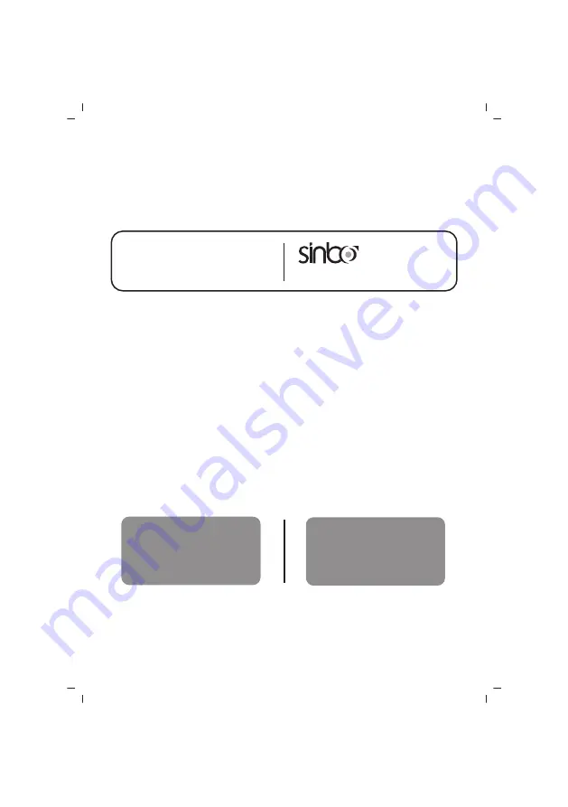 Sinbo SHB 3078 Manual Download Page 10