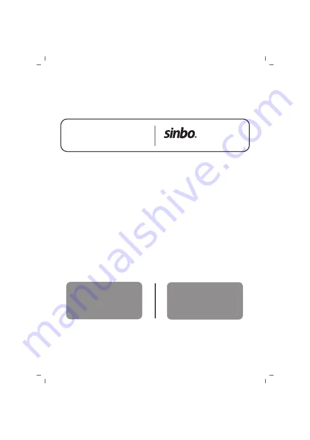 Sinbo SHB 3100S Manual Download Page 28