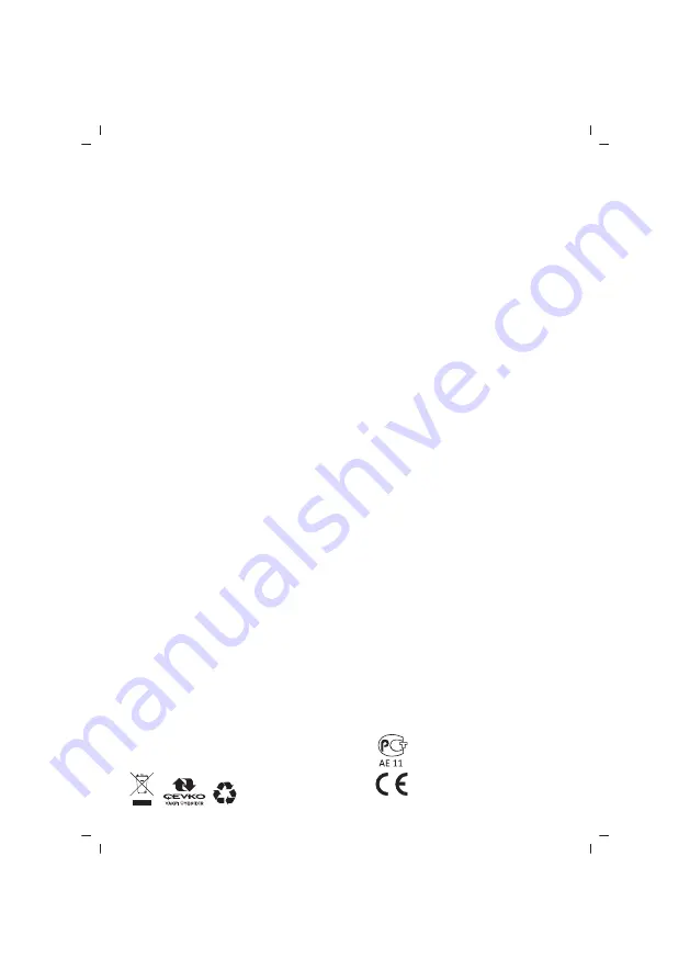 Sinbo SK 2380 Instruction Manual Download Page 30