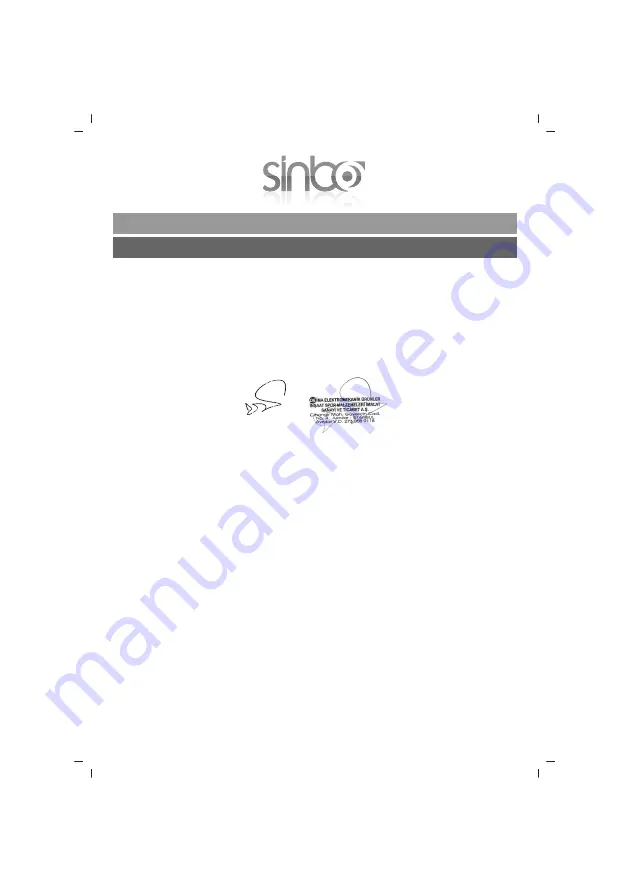 Sinbo SS 4028 User Manual Download Page 46