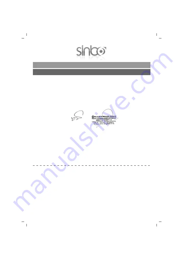 Sinbo SS 4031 Скачать руководство пользователя страница 24