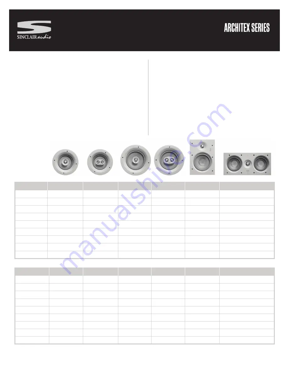 Sinclair Audio C6ll Скачать руководство пользователя страница 4