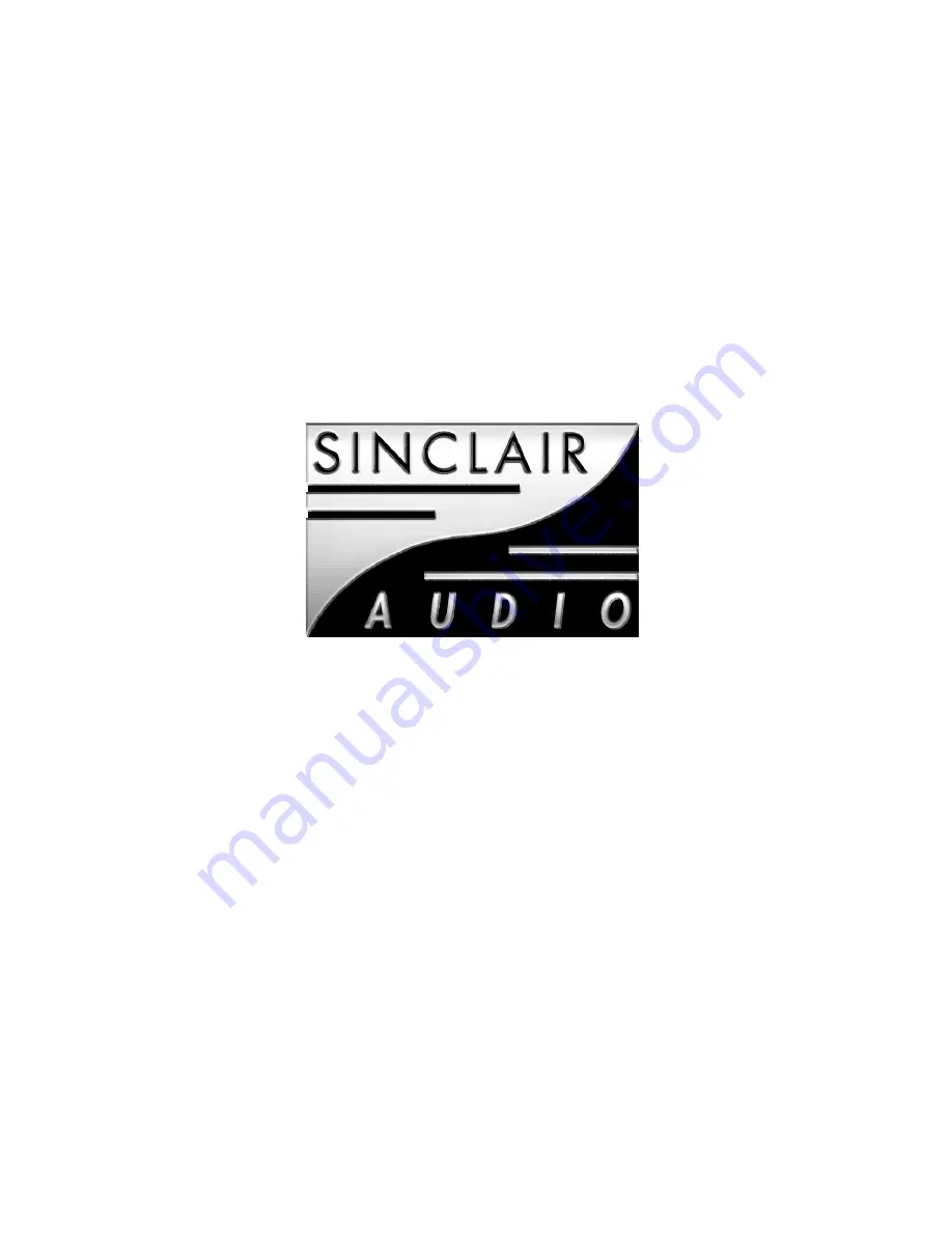 Sinclair Audio SA285 User Manual Download Page 8