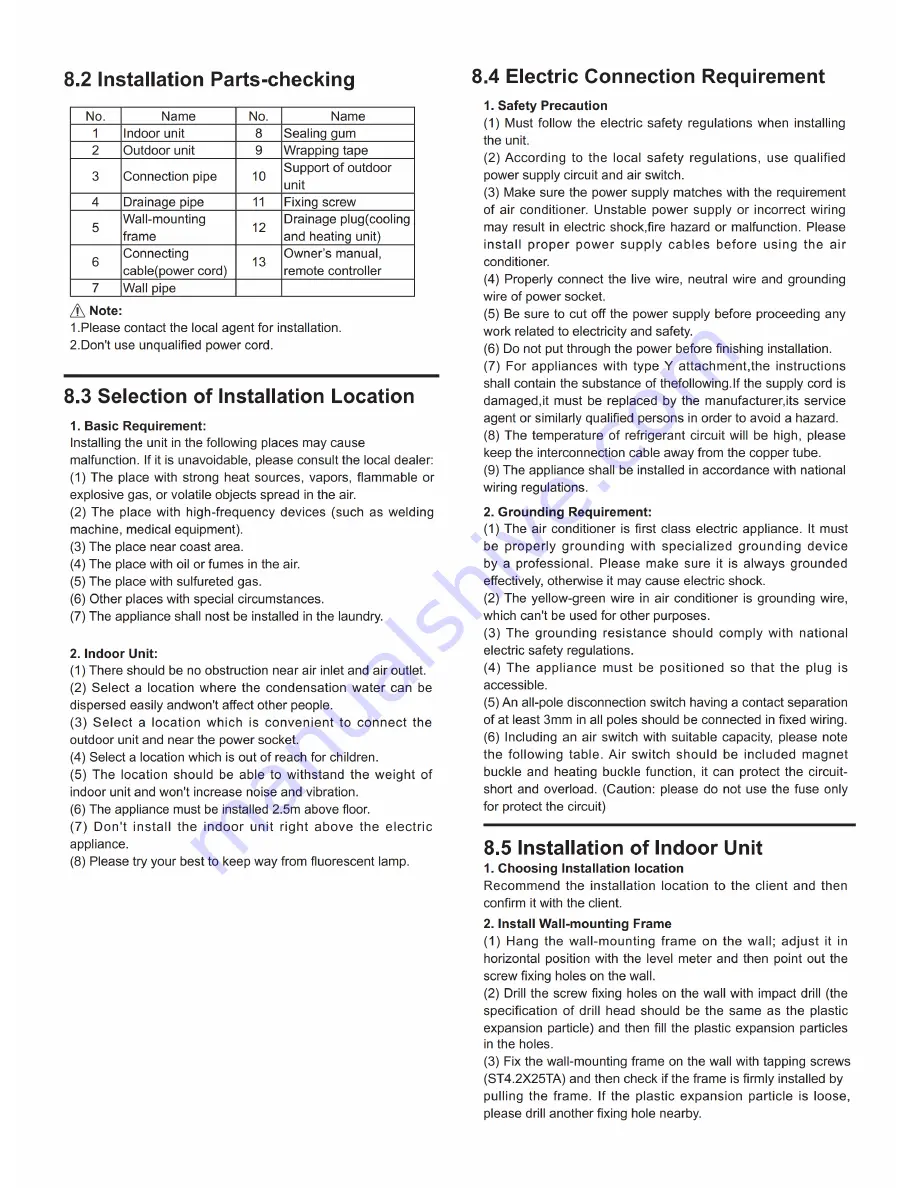 Sinclair MS-H07AIZ Service Manual Download Page 23