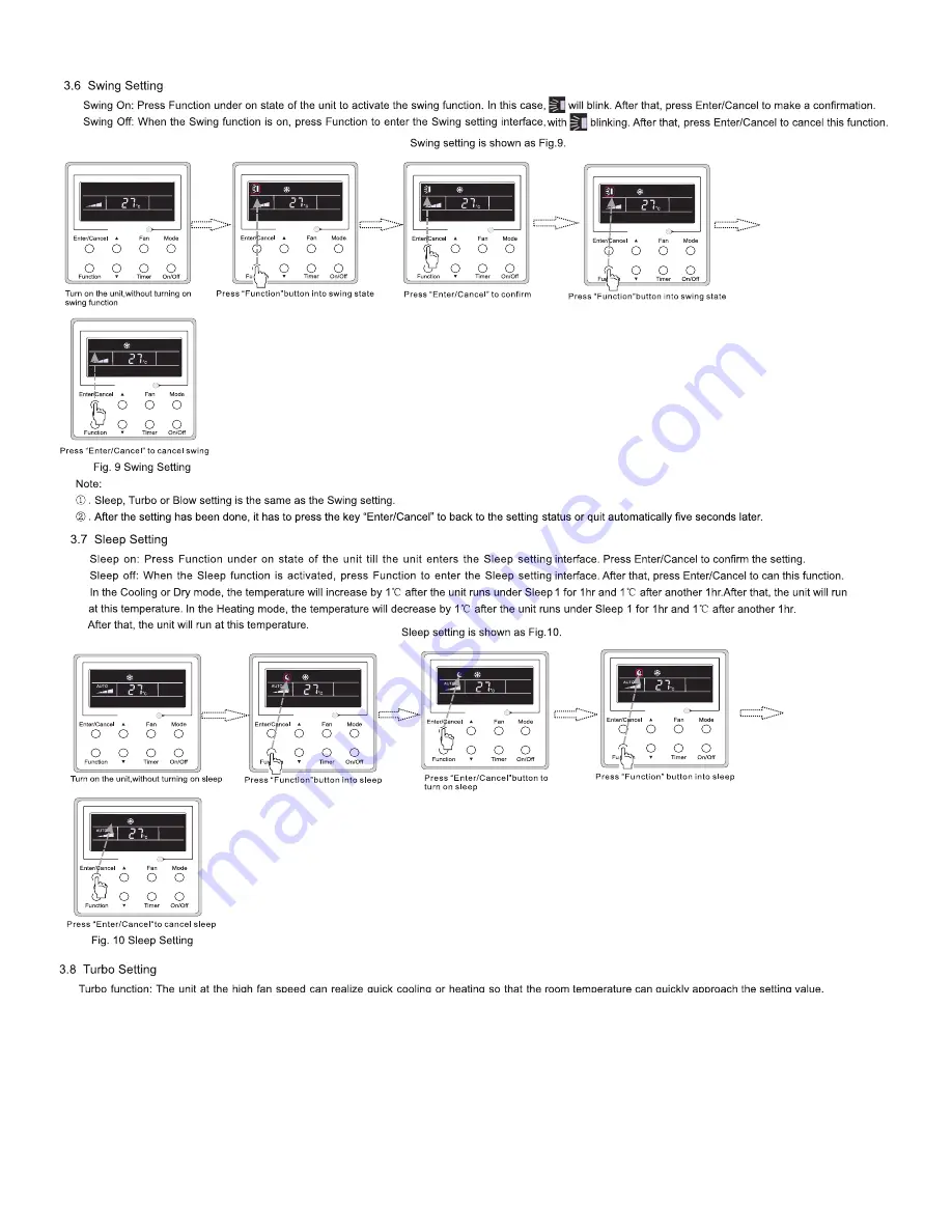 Sinclair MULTI VARIABLE SERIES Service Manual Download Page 21