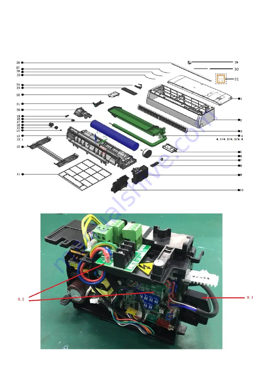 Sinclair SDV5-22HA Service Manual Download Page 23