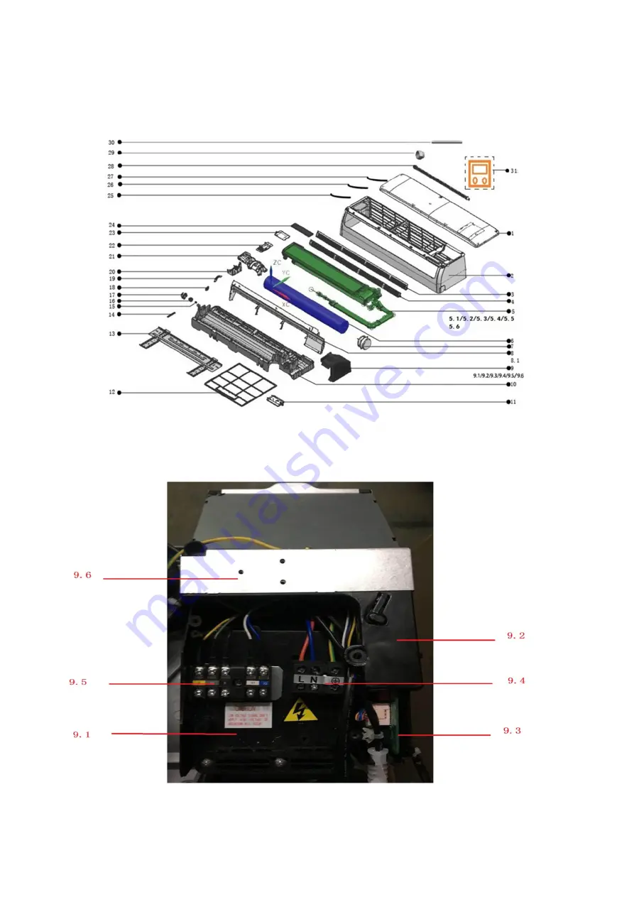 Sinclair SDV5-22HA Service Manual Download Page 39