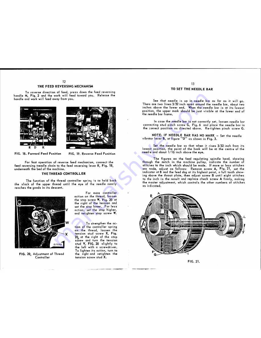 Singer 107G103 Instructions For Using And Adjusting Download Page 8