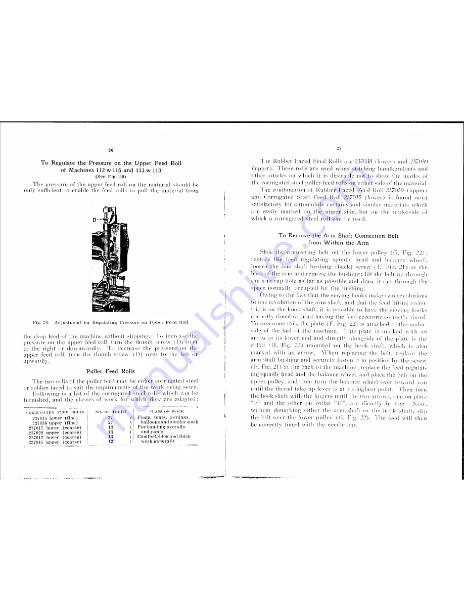 Singer 112W110 Instructions For Using Manual Download Page 15