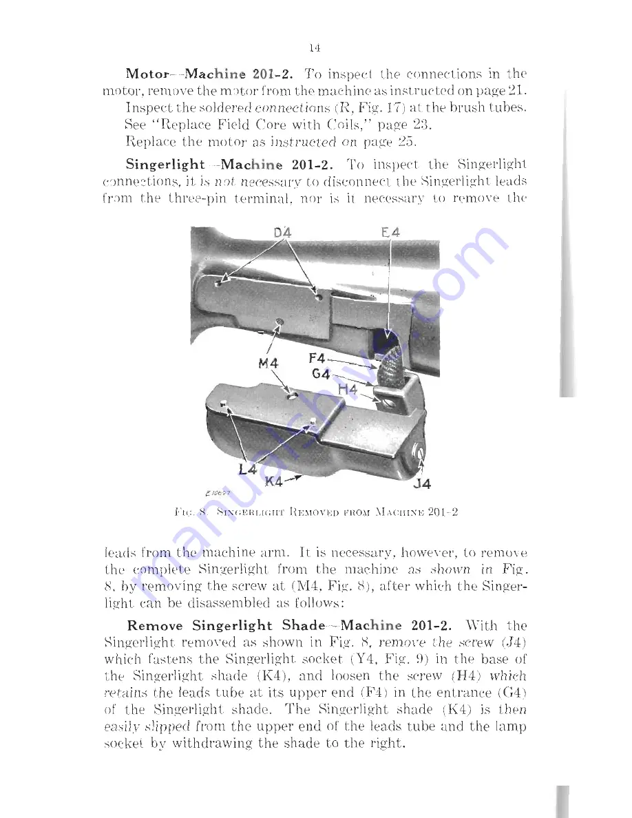 Singer 1200-1 Adjusters Manual Download Page 16