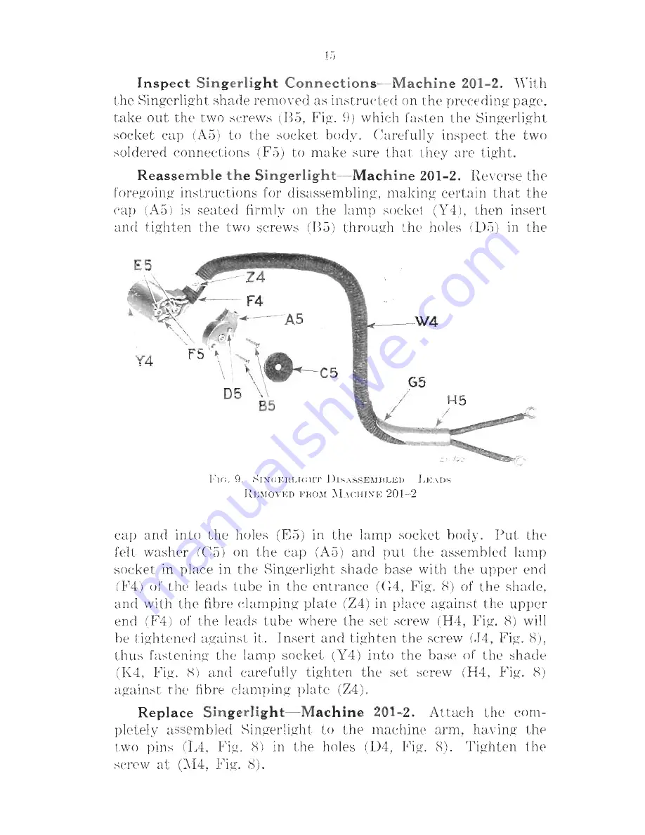 Singer 1200-1 Adjusters Manual Download Page 17