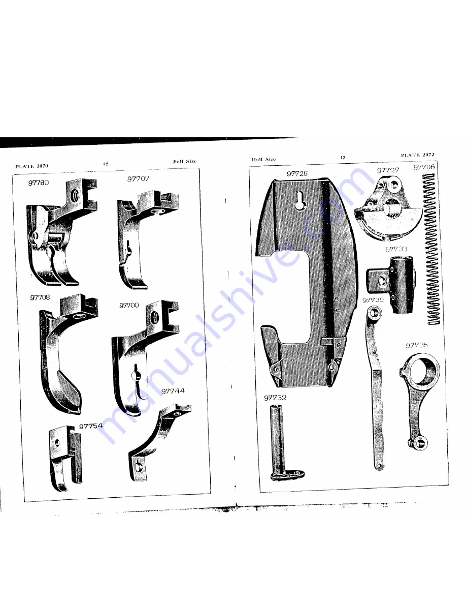 Singer 132K10 Illustrated Parts List Download Page 7