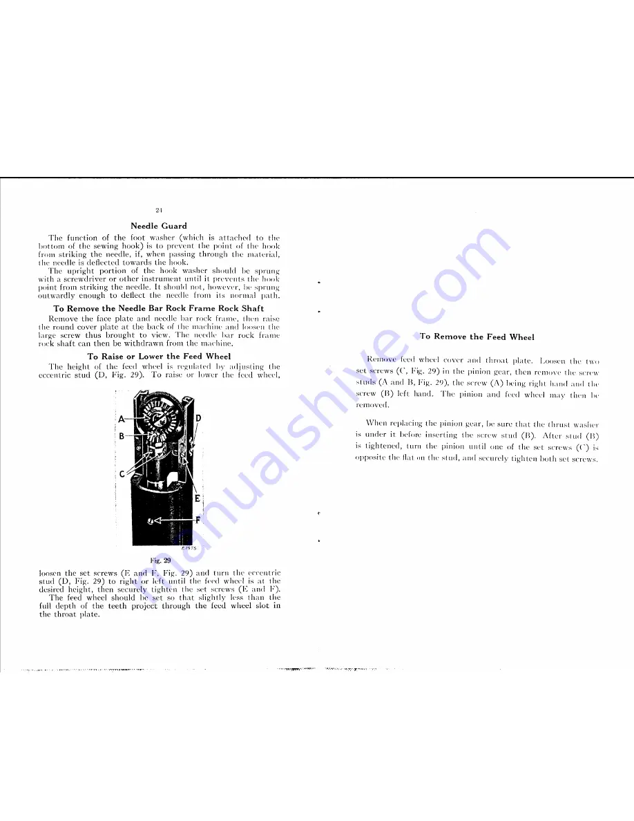 Singer 136W102 Instructions For Using And Adjusting Download Page 13