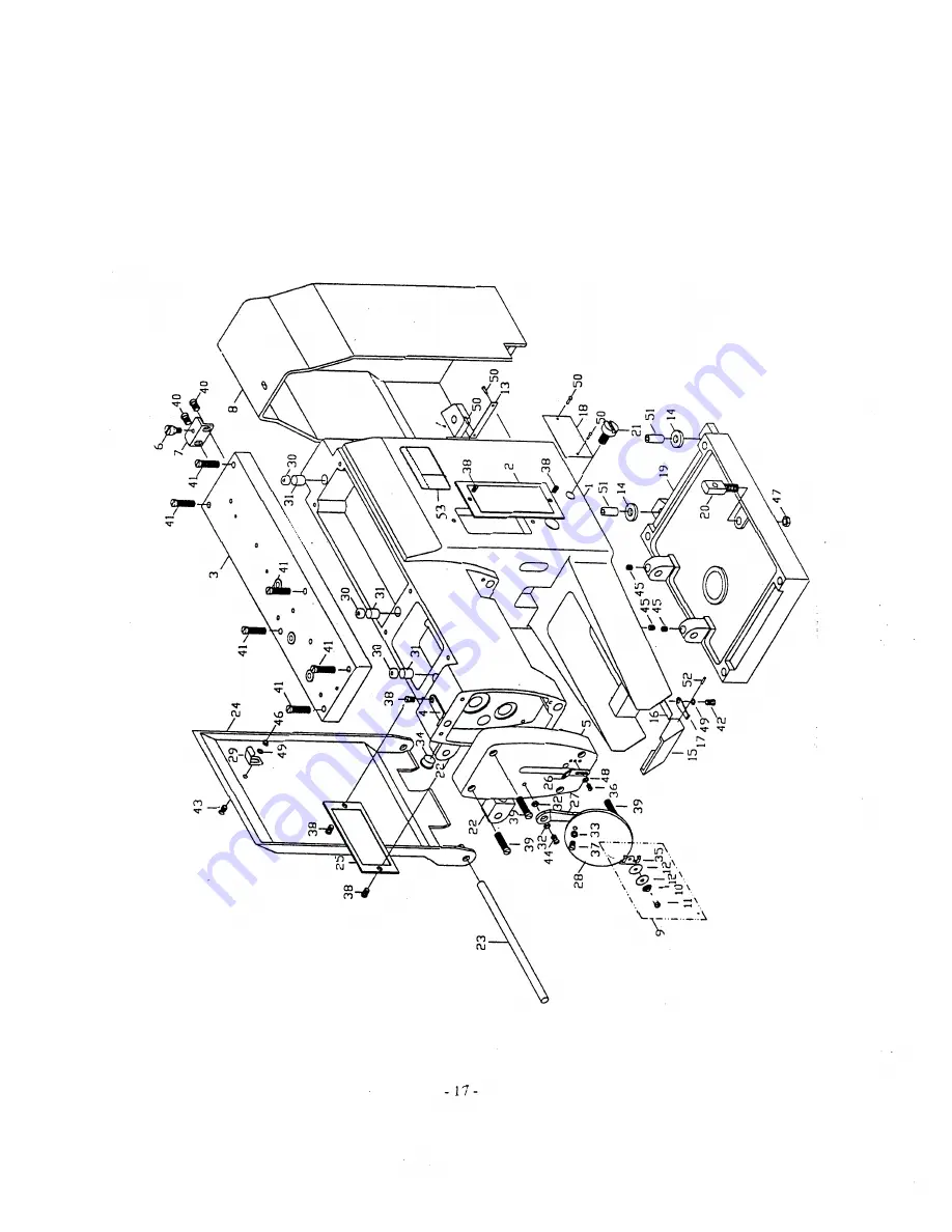 Singer 1375A1 Instruction Manual And Parts List Download Page 19