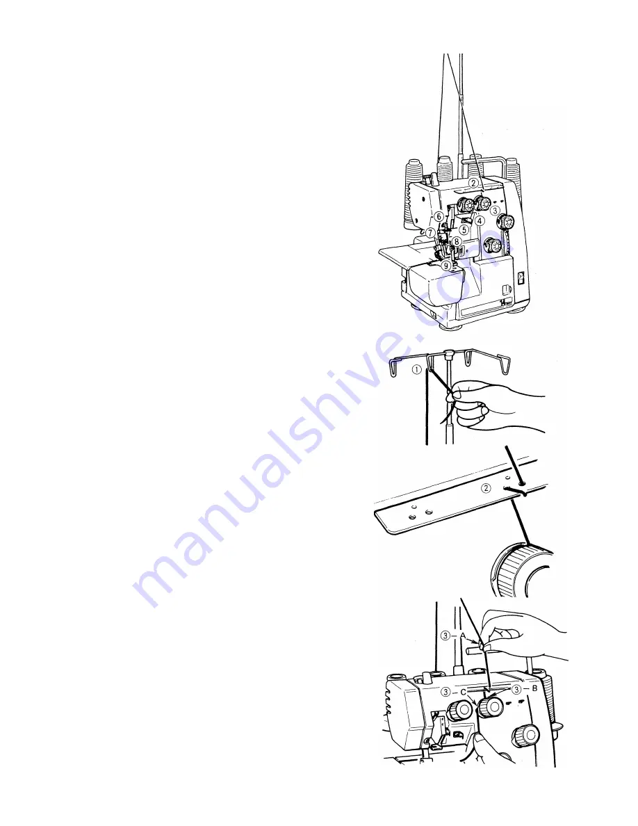 Singer 14 U44B/244B Operator'S Manual Download Page 18