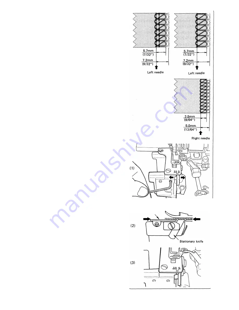 Singer 14 U44B/244B Operator'S Manual Download Page 27