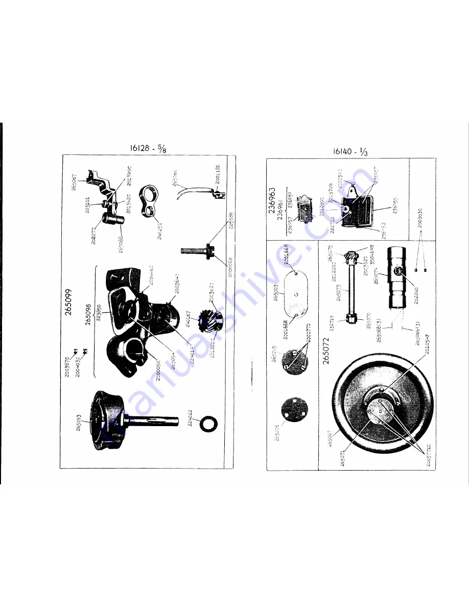 Singer 145W302 Illustrated Parts List Download Page 4