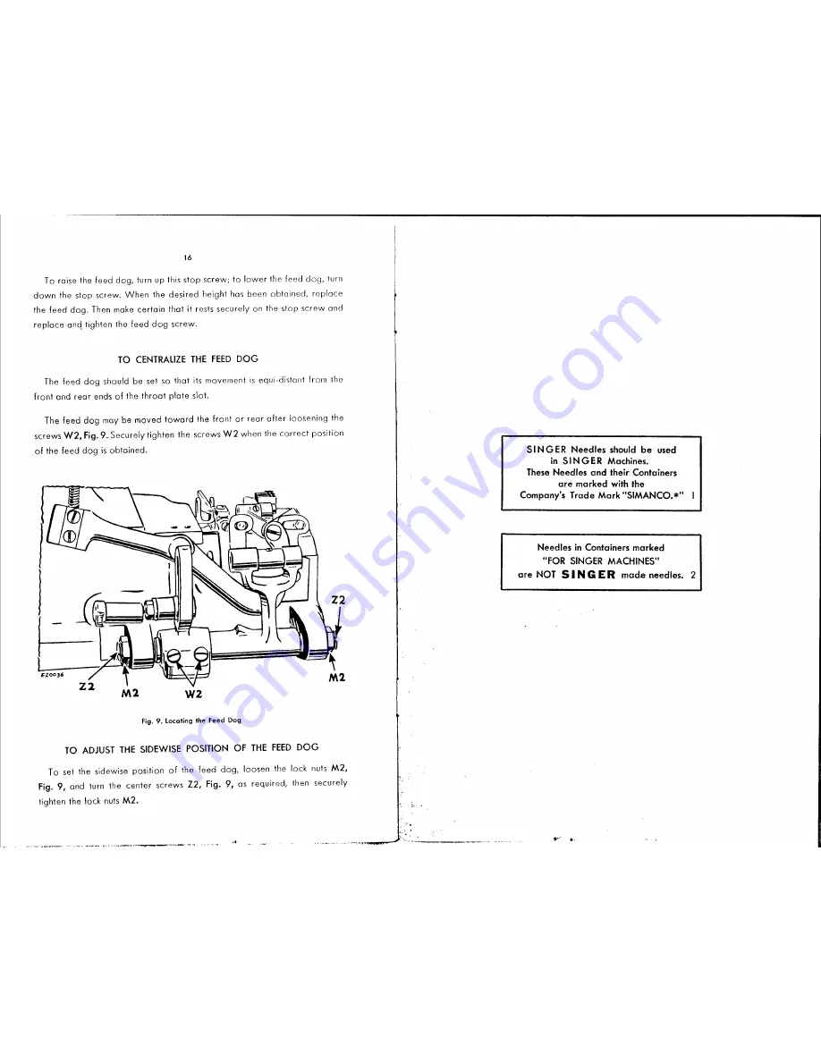 Singer 146-33 Instructions For Using And Adjusting Download Page 10