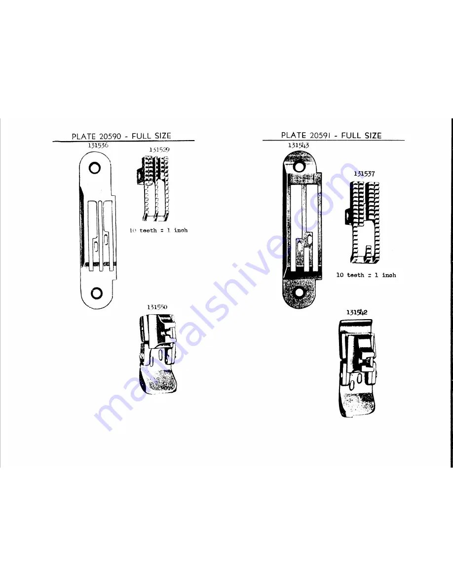 Singer 147-102 Parts List Download Page 38