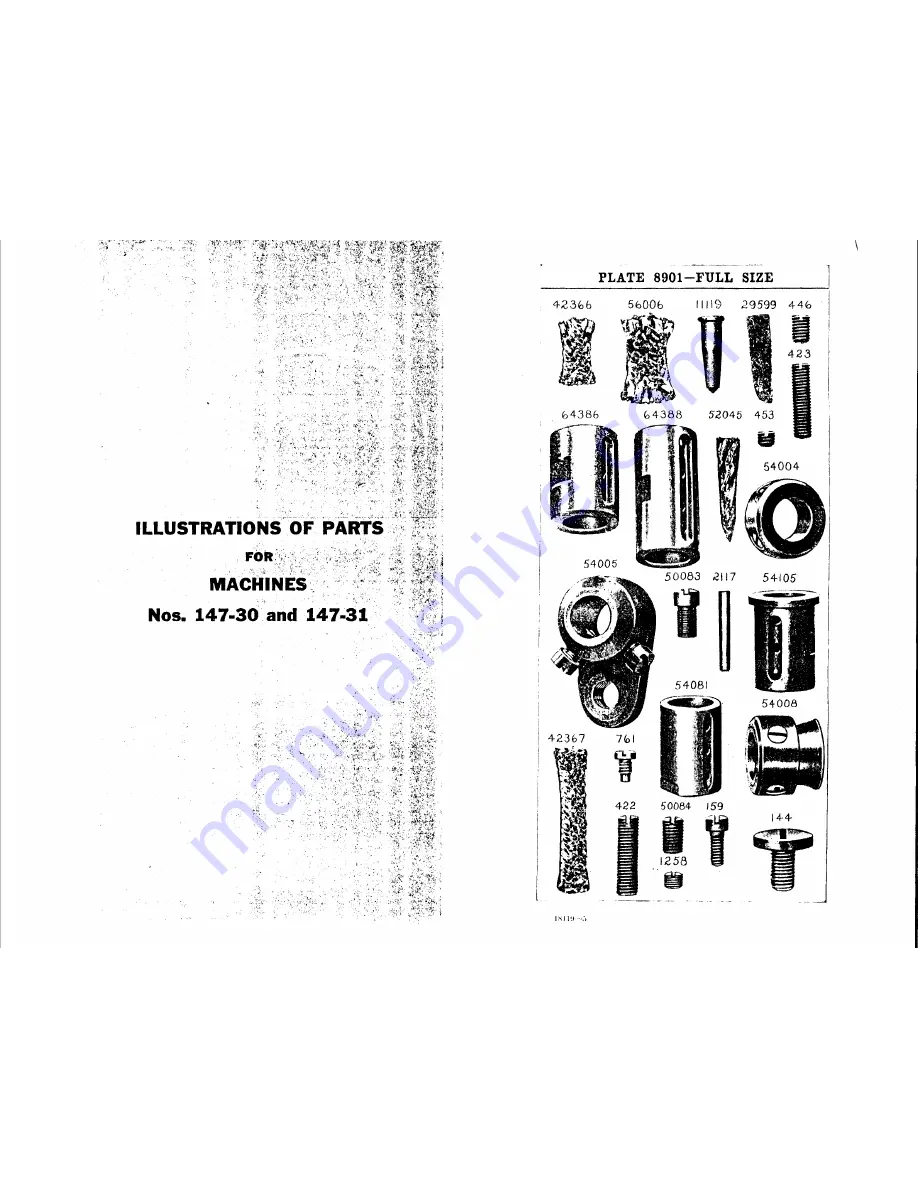 Singer 147-30 Parts List Download Page 24